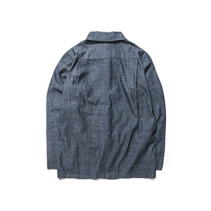 HARDLY EVER'S FROG BUTTON LONG SLEEVED SHIRT