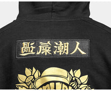 LIMITED EDITION HEA GOLDEN LION HEAD PRINT ON BACK LONG-SLEEVED HOODIE